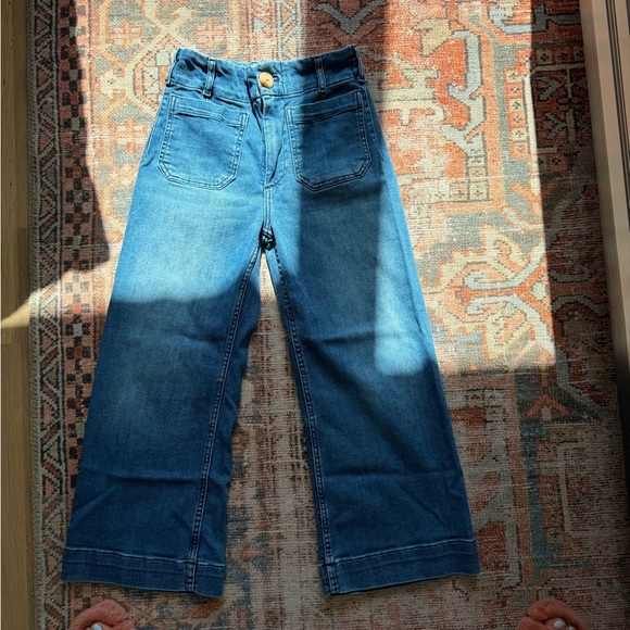 Anthropologie The Colette High-Rise wide Leg Women's Jeans - Picture 3 of 4